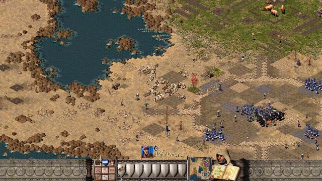 Stronghold Crusader HD Skirmish 1v6 Random opponent 20