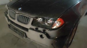 BMW X3 I E83 срочное восстановление света фар.