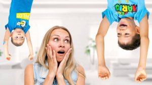 The UPSIDE DOWN city for children. Family vlog on #erikshow.