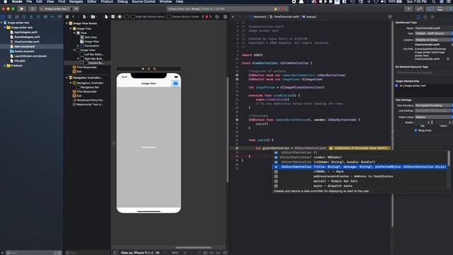 How to Present Image Picker inside of an action sheet using swift and xcode смотреть онлайн