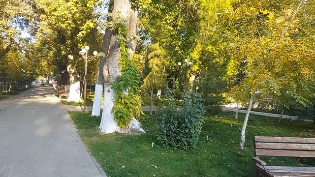 "Парк Победы" в Шымкенте. "Жеңіс саябағы" 2020г, октябрь. смотреть онлайн