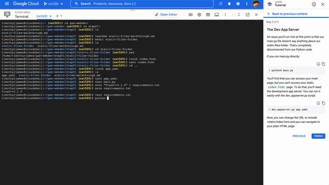 CS1520 Lecture 09a: Demo of Serving Static Files using Google App Engine