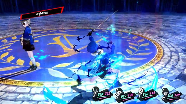 Persona 5 Royal STEAM Twins Caroline and Justine Boss Fight HARD HD смотреть онлайн