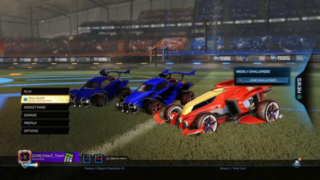 Rocket League (Split screen) | Live | KillerZ_Team смотреть онлайн