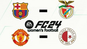 EA Sports FC 24 ➤ BARCELONA / BENFICA ➤ MANCHESTER UTD / SLAVIA PRAHA ➤ Women's football