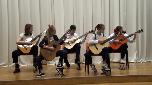 Номинация II (большие ансамбли). «Испанский танец» обработка Д. Лермана смотреть онлайн