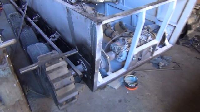 Гусеничный вездеход деда Ивана ( постройка ) смотреть онлайн