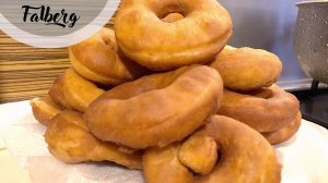 Пончики из кислого молока #пончики