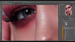 Бьюти ретушь в Photoshop, ускоренная в 30 раз | До и После