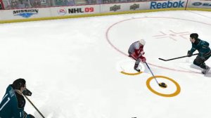 NHL 09 Довольно красивый гол...