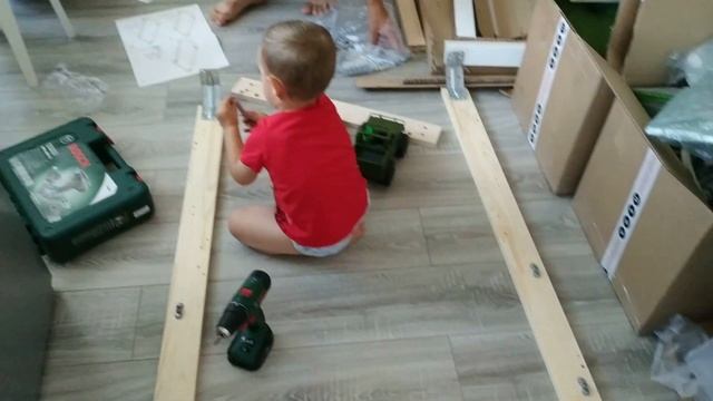 Купили новый стол в ИКЕА / Скоро идем в детский сад смотреть онлайн