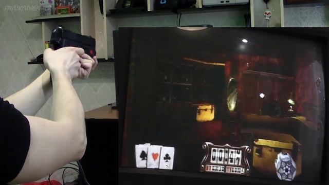 Namco Guncon световой пистолет для PS1 (sony playstation one) смотреть онлайн