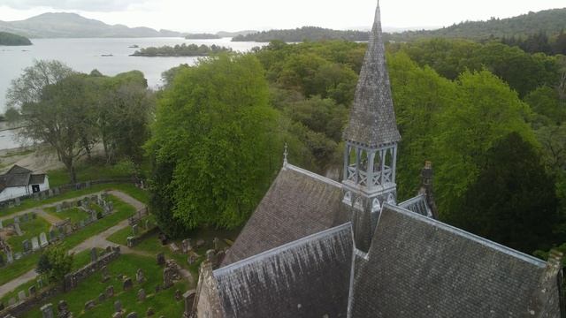 Loch Lomond Шотландия самое большое озеро. смотреть онлайн
