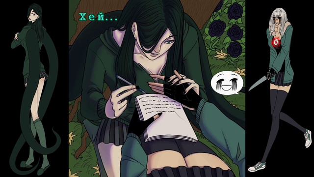 • Nightmare and Killer in the garden • - speedpaint • (fem)nightmare • (fem)killer • animation смотреть онлайн