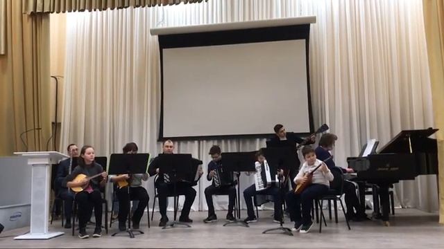 Ансамбль русских народных инструментов "Теремок" смотреть онлайн