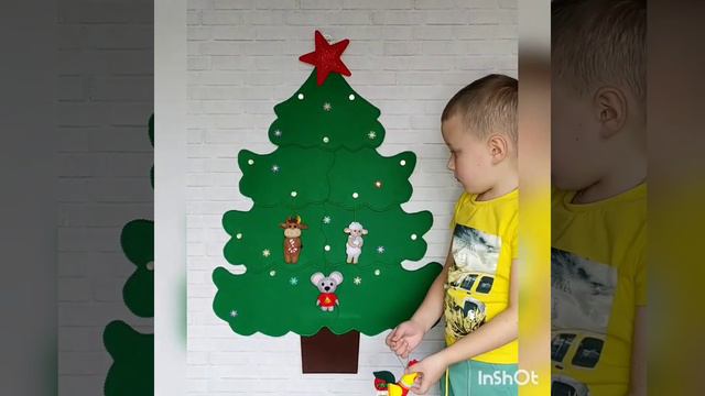 елка из фетра смотреть онлайн