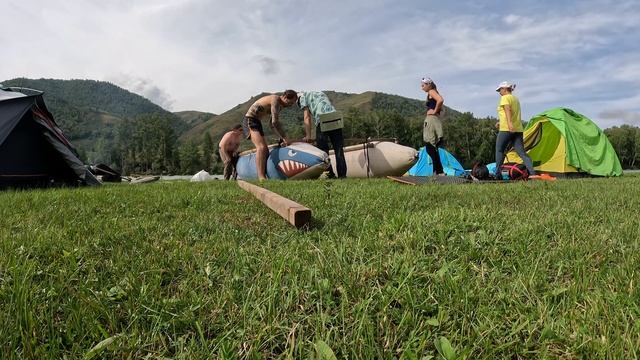 Сплав по реке Бухтарма (1 день, в пути). Катон. ВКО. 7.08 по 15.08.2023 г смотреть онлайн