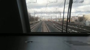 МЦК(MCC) из кабины Ласточки. 2путь Часть 1(Андроновка - Балтийская)