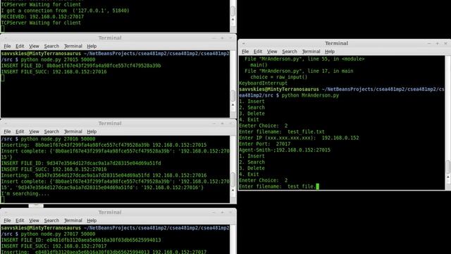 Chord Implementation using Python смотреть онлайн