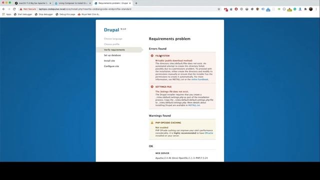 Drupal 9 - How To Install Drupal 9 on Mac
