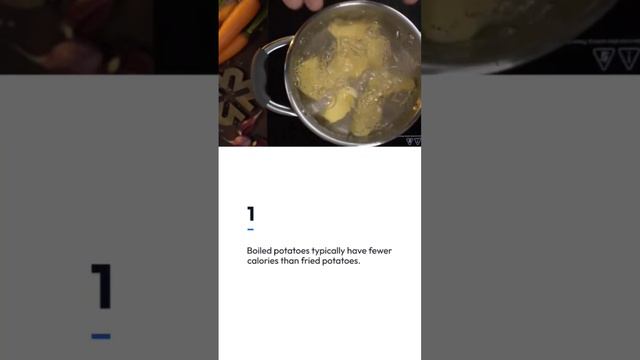 #calories #potatoes#fried#boiled #health#shortsvideo