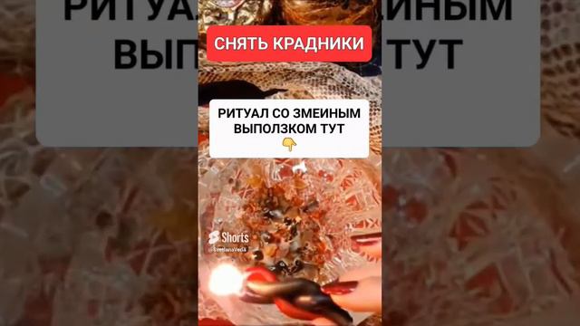 СНЯТЬ КРАДНИКИ #онлайн #ритуал #СВЕТЛАНАВЕДА #shorts