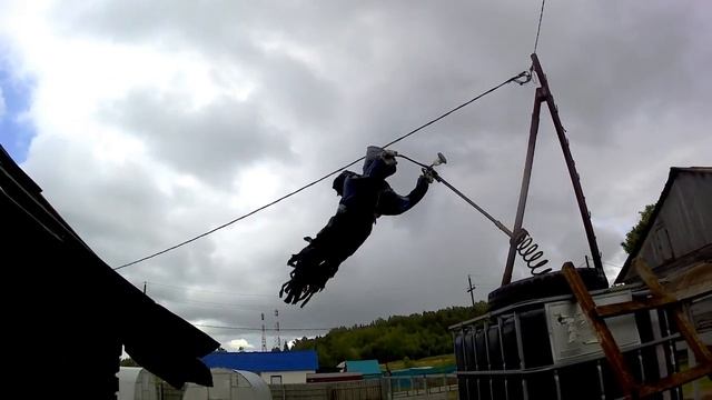 Пугало "Крик" - испытание ветром смотреть онлайн