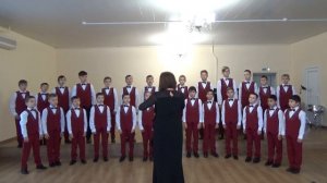 Муз. В. Ребикова, сл. А. Пушкина "Румяной зарею"; Муз. И. Хрисаниди, сл. В. Будакова "Казачата"