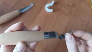Мини обзор набора из 2 резцов для резьбы ложек.