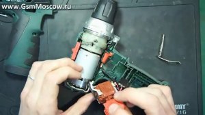 Ремонт шуруповерта Metabo RYOBI CSD41 когда он реагирует на нажатие но не работает, своими руками