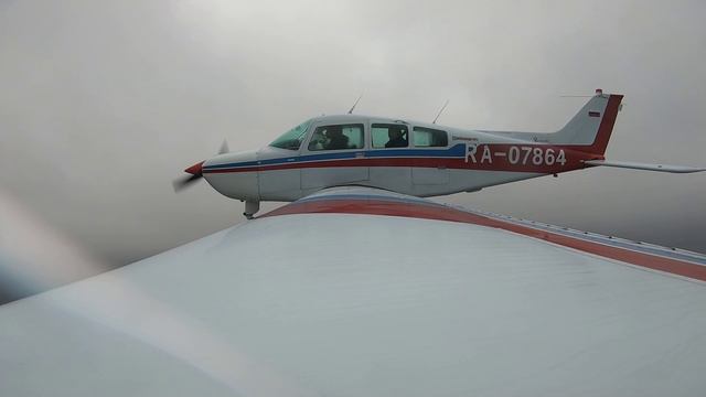 Как мы полетели при минимуме погоды и что из этого вышло... ))
