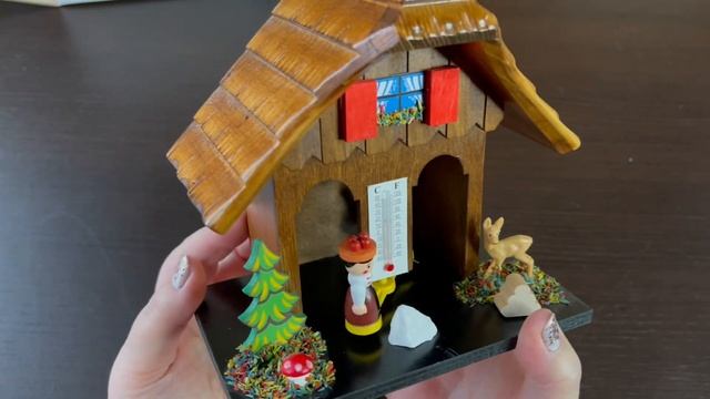 ASMR VIDEO  ПОГОДНЫЙ ДОМИК КАК ВАРИАНТ ПОДАРКА ADVENTSKALENDER 6 DAY //  АДВЕНТКАЛЕНДАРЬ 6 ДЕНЬ