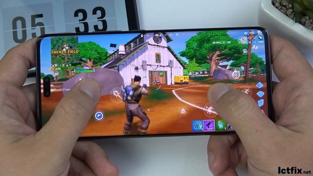 Xiaomi 13 Lite Fortnite Mobile Gaming test | Snapdragon 7 Gen 1