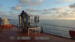 [ Альбом ]
Кадры атаки надводных дронов на корабль «Приазовье» Черноморского флота России публикует