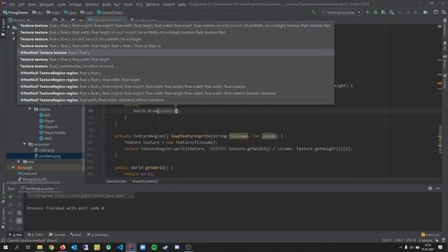 Java/libGDX 2D Pong Game Tutorial #8 смотреть онлайн