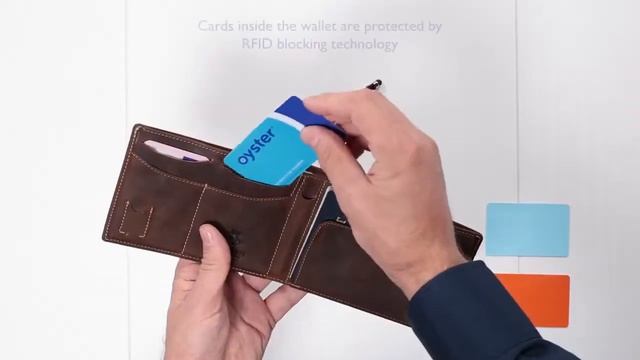 МУЖСКОЙ КОЖАНЫЙ КОШЕЛЕК ДЛЯ ПУТЕШЕСТВИЙ VISCONTI 726 - JET смотреть онлайн