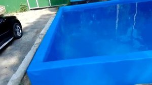 Плавательный бассейн из пленки Винилит
