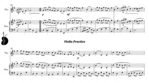 Suzuki Violin Book 1 | Minuet 2 | Piano Accompaniment | PPM = 75