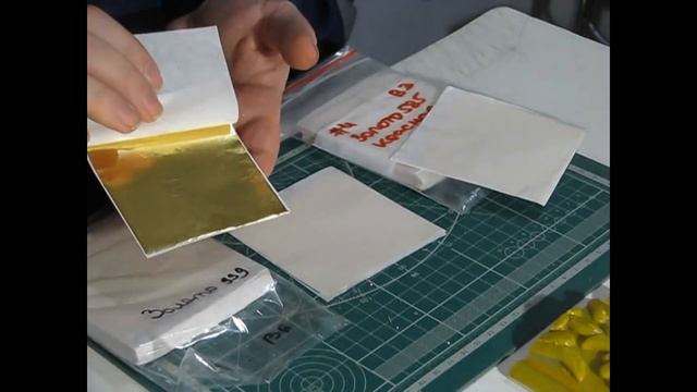 Уроки декорирования поталью. Часть 5. оттенки золота смотреть онлайн