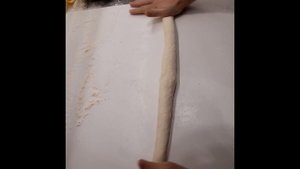 Рецепт хлеба. Вторая часть: Формовка багета, запекание, готовый хлеб.