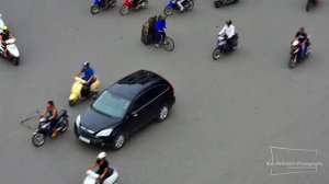 Безумный трафик в Сайгоне, Вьетнам (Traffic in Frenetic (Saigon), Vietnam)