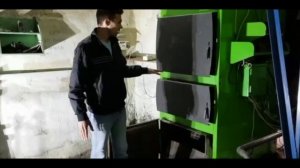 Обзор автоматического котла TERMIT 200  на щепе и опилках.