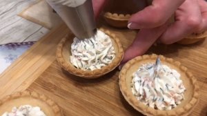 ТАРТАЛЕТКИ с очень вкусной НАЧИНКОЙ! Шикарная ЗАКУСКА!