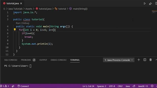 Break vs Continue || Java Tutorials || Java Tutorials for Beginners смотреть онлайн