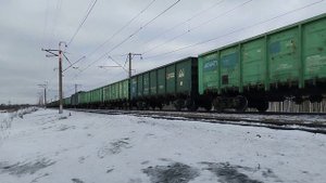 поезд и самолёт! ВЛ10К-1712 с грузовым поездом, и ИЛ-76 посадка в аэропорту Кольцово