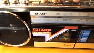 Sharp QT 77 Before repair.