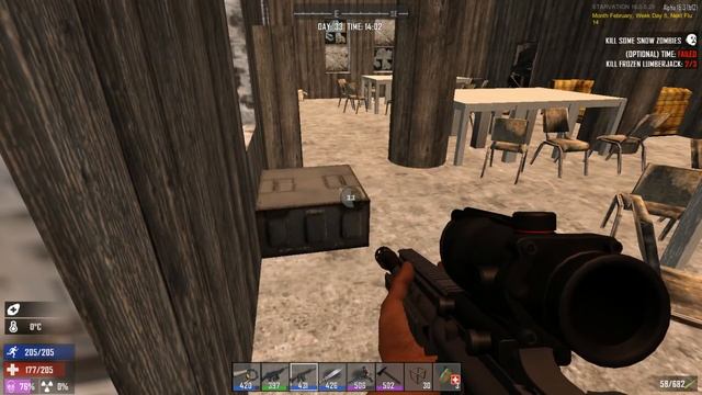 7 Days to Die [ STARVATION ] ► Ракетная база ► №29 смотреть онлайн