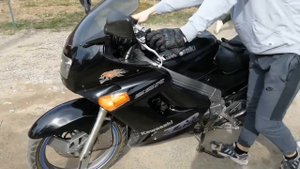 Работа мотоцикла Kawasaki zzr 250