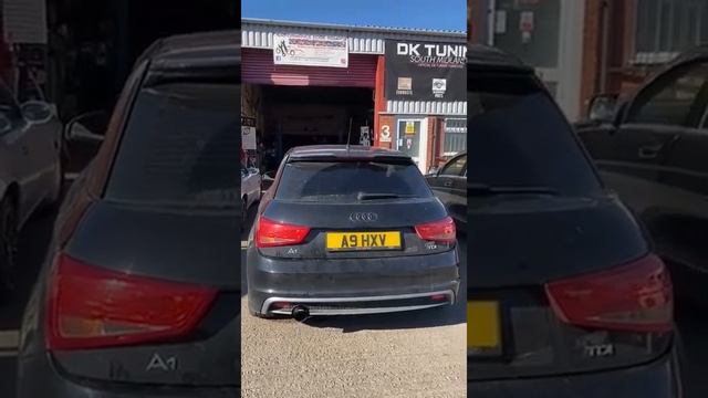 Audi A1 Back Box Delete with Akrapovic Tips