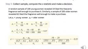 Business Statistics Lesson 11: Two Sample Test of Hypothesis